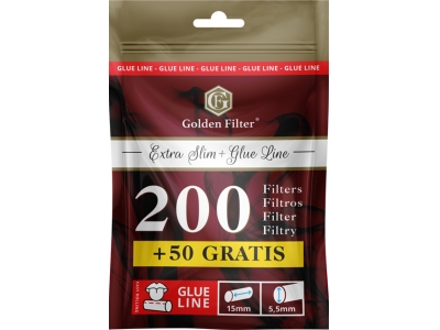 Golden Filter Extra Slim + Glue Line 200+50