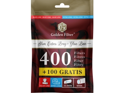 Golden Filter Slim Extra Long + Glue Line 400+100