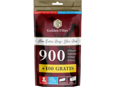 Golden Filter Slim Extra Long + Glue Line 900+100